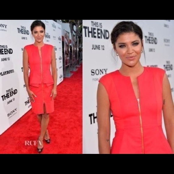 Sold Ted  Baker Kwyli Tailored Peplum Dress Size 6 - Picture 2 of 8